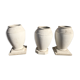 Lot de 3 pots en pierre