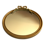 Round wall mirror from the 50s - Vintage