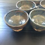 Set of 6 bowls in stoneware