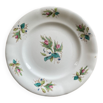 Set of 7 old plates Luneville K&G
