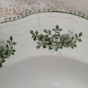 9 assiettes creuses Terre de fer Badonviller