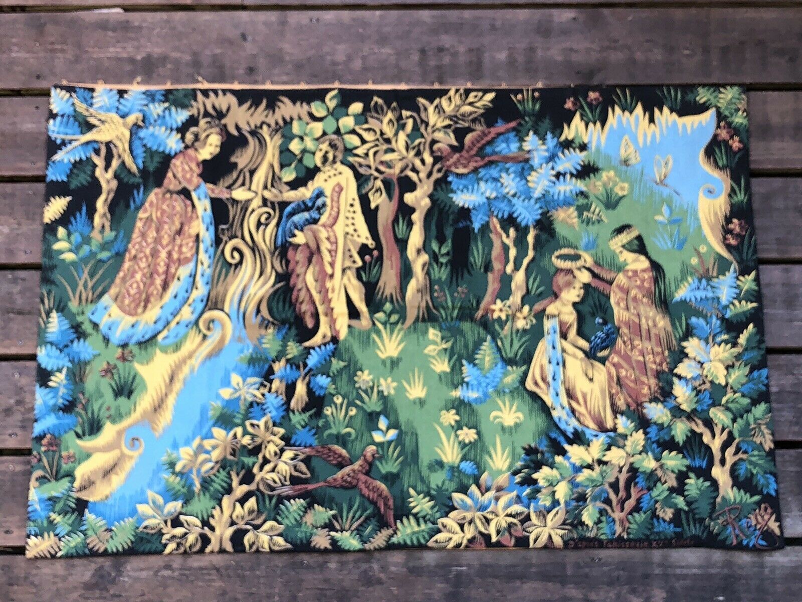 ROGA Tapestry Printed, edition " Starry Lis!ères " edirama / Idylls