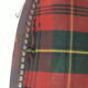 Bridge chair in Scottish check fabric