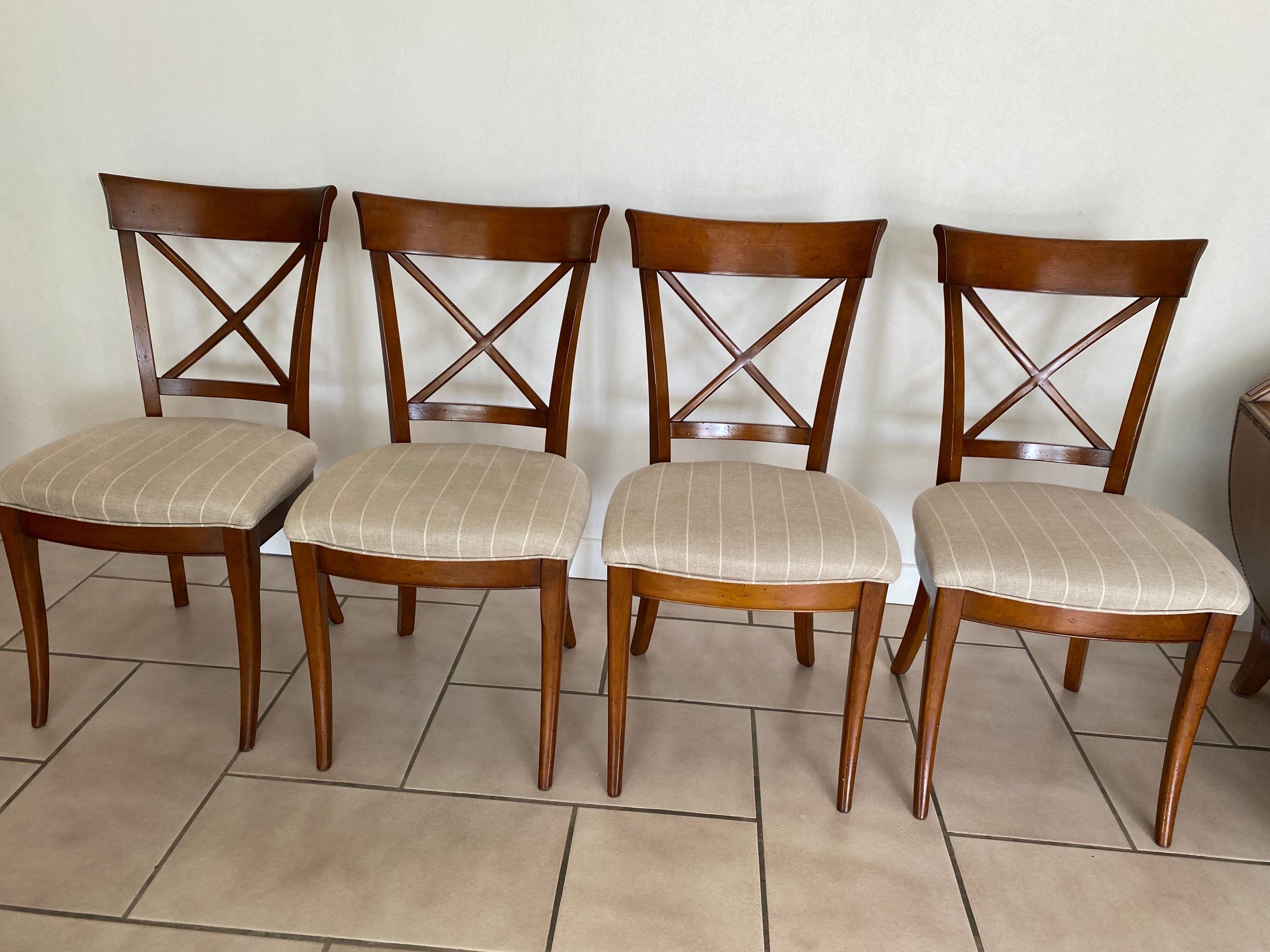 4 chaises Hauteville Roche Bobois