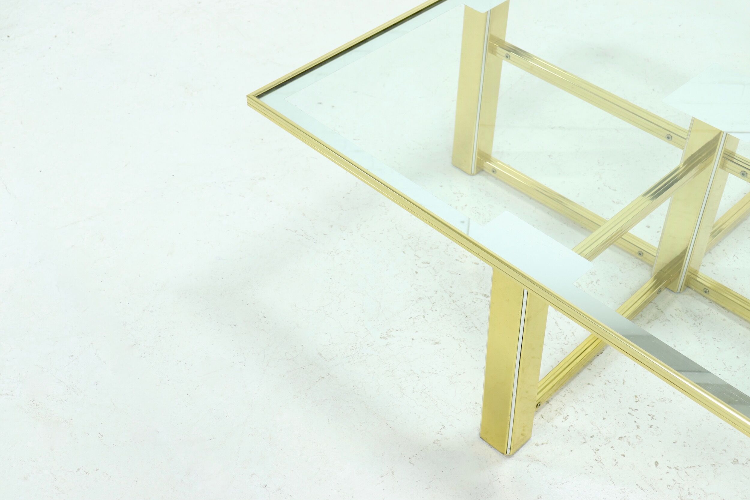 Mid century french regency style coffee table 1970s