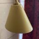 Vintage adjustable wall light – yellow metal and brass – 1960s