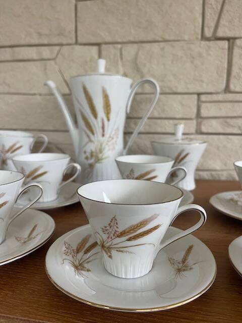 Old scherzer porcelain coffee service