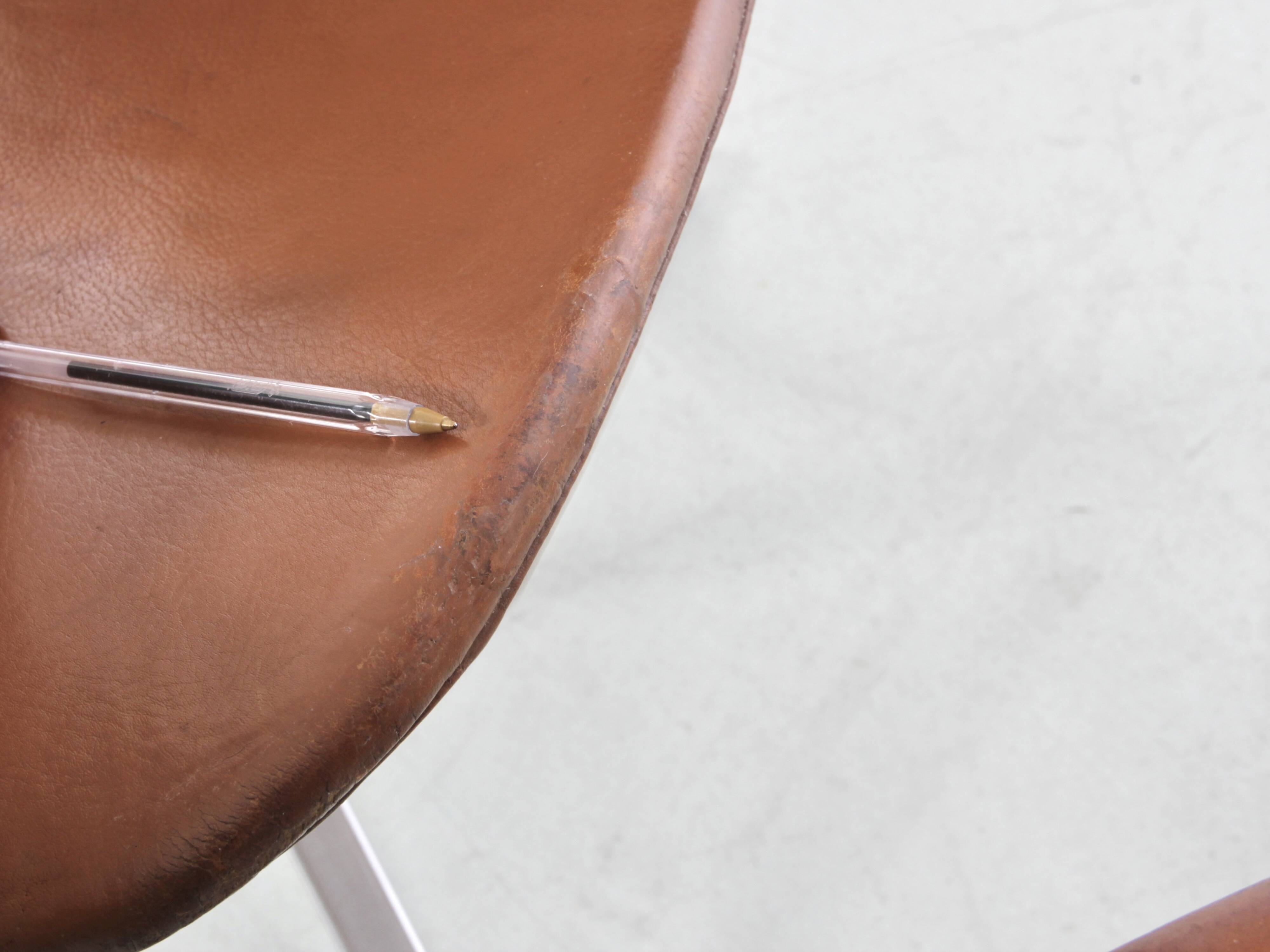 Set of 4 Scandinavian chairs model PK9 original edition K. Christiansen