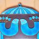Ceramic mirror "cage" mithé espelt vintage 60s 70s