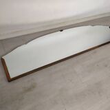 Art Deco brass mirror