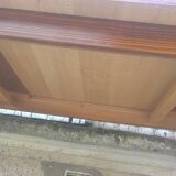 Extendable teak dining table