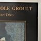 Paul Poiret and Nicole Groult Paris exhibition poster 1986 Georges Barbier