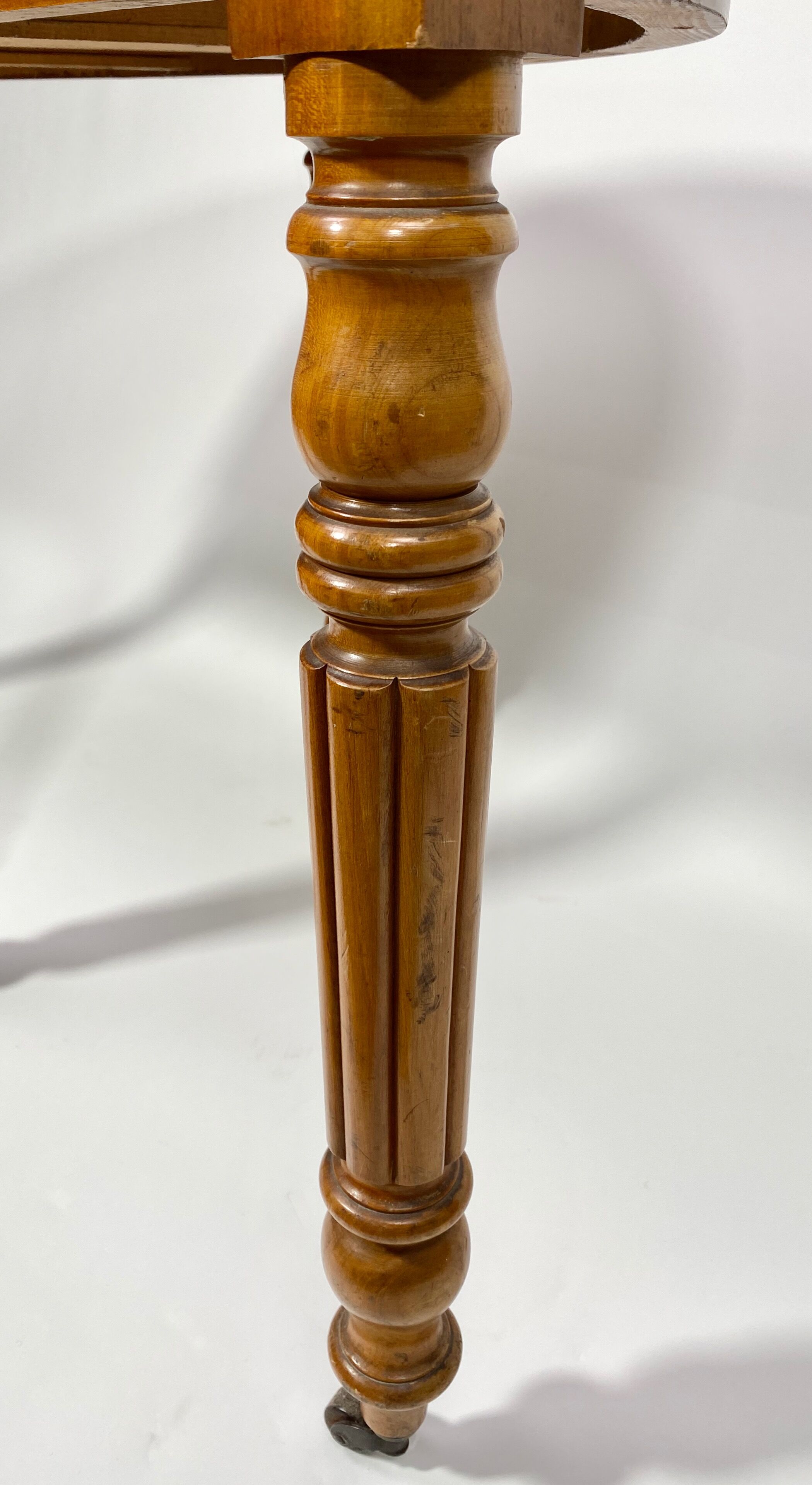 19th century cherry console table
