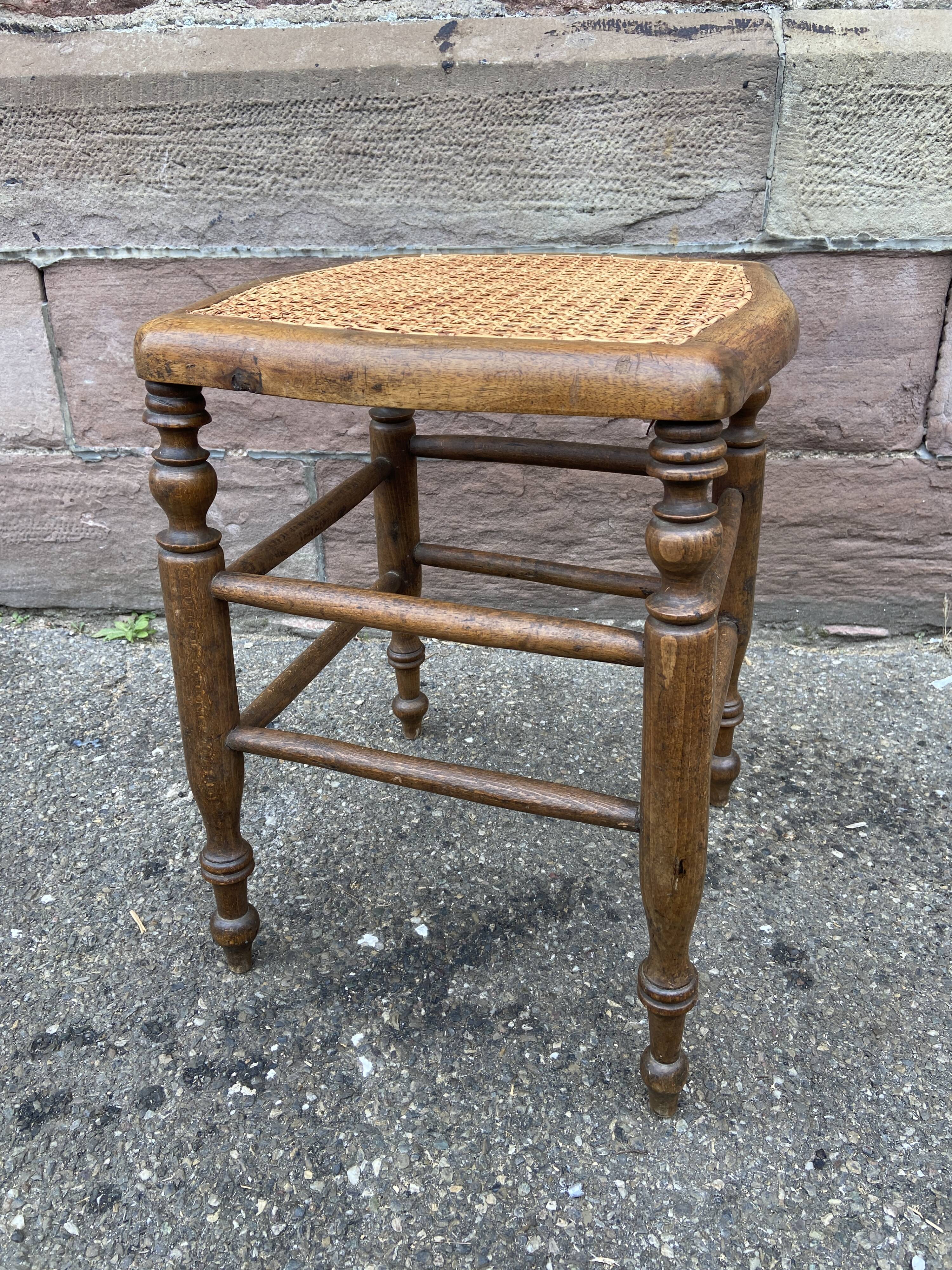 Louis Philippe style rustic stool 1900