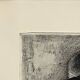 Antique Gentleman Portrait Copper etching By E.Zoir