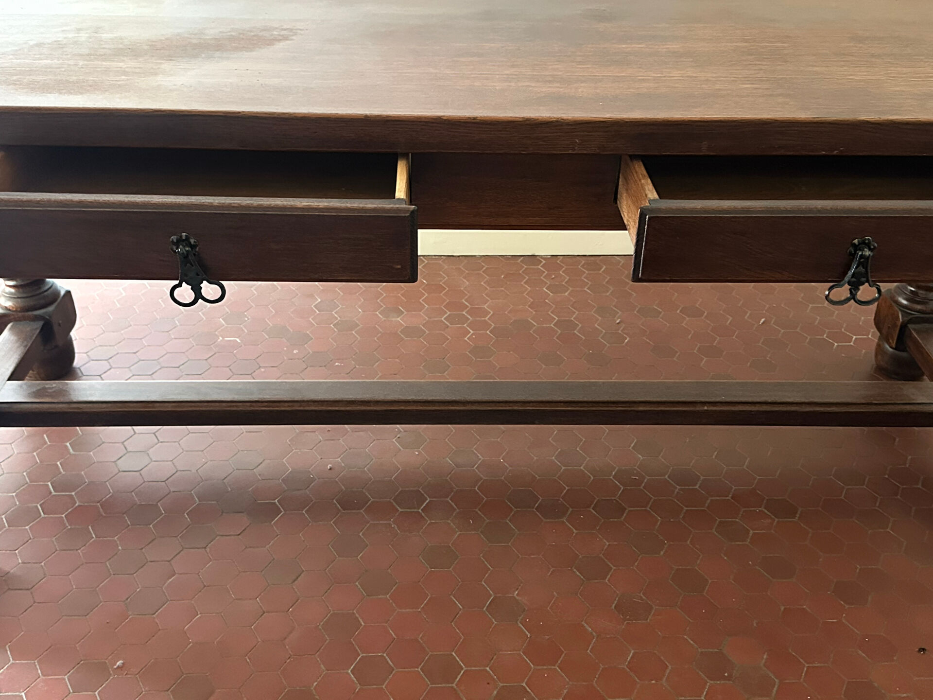 Grande table en chêne