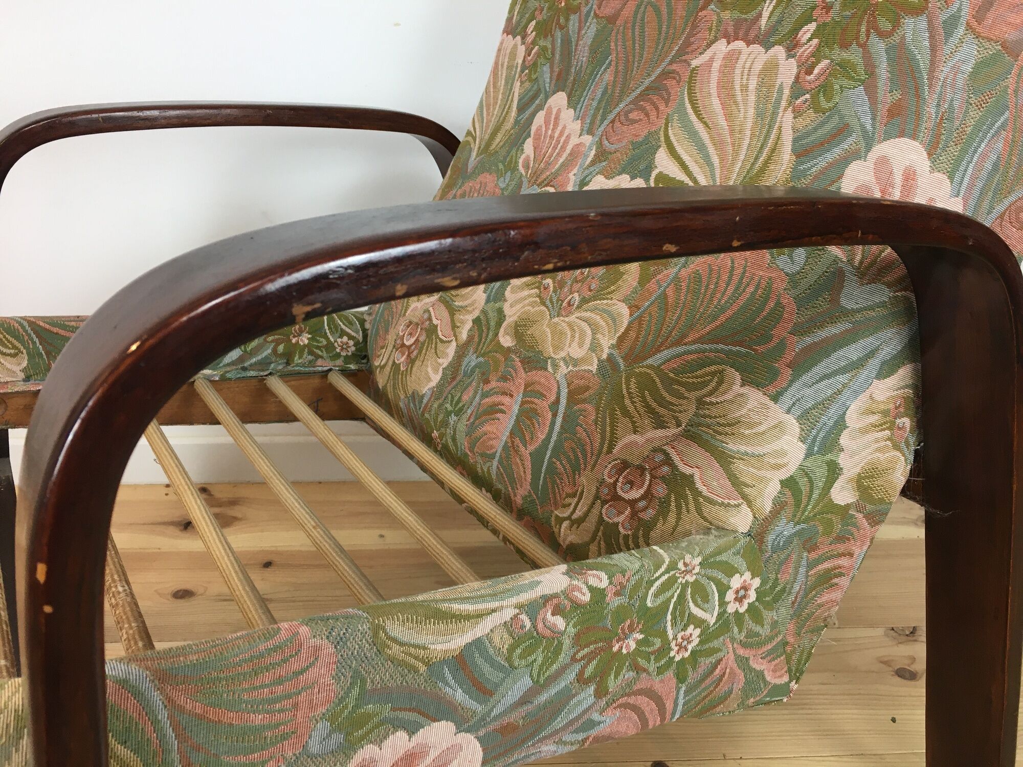 ARP Steiner "1005" chair, by Guariche, Motte and Mortier, 1960s, bowwood
