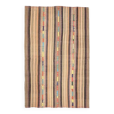 Tapis  turc Oushak fait main en laine et coton des années 1970 145x238