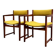2 armchairs designed by Peter Hvidt and Orla Mølgaard Nielsen, for Søborg Møbelfabrik, Denmark, 1960s