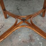 Vintage rattan table