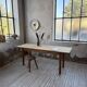 Pine and oak farmhouse table 2m
