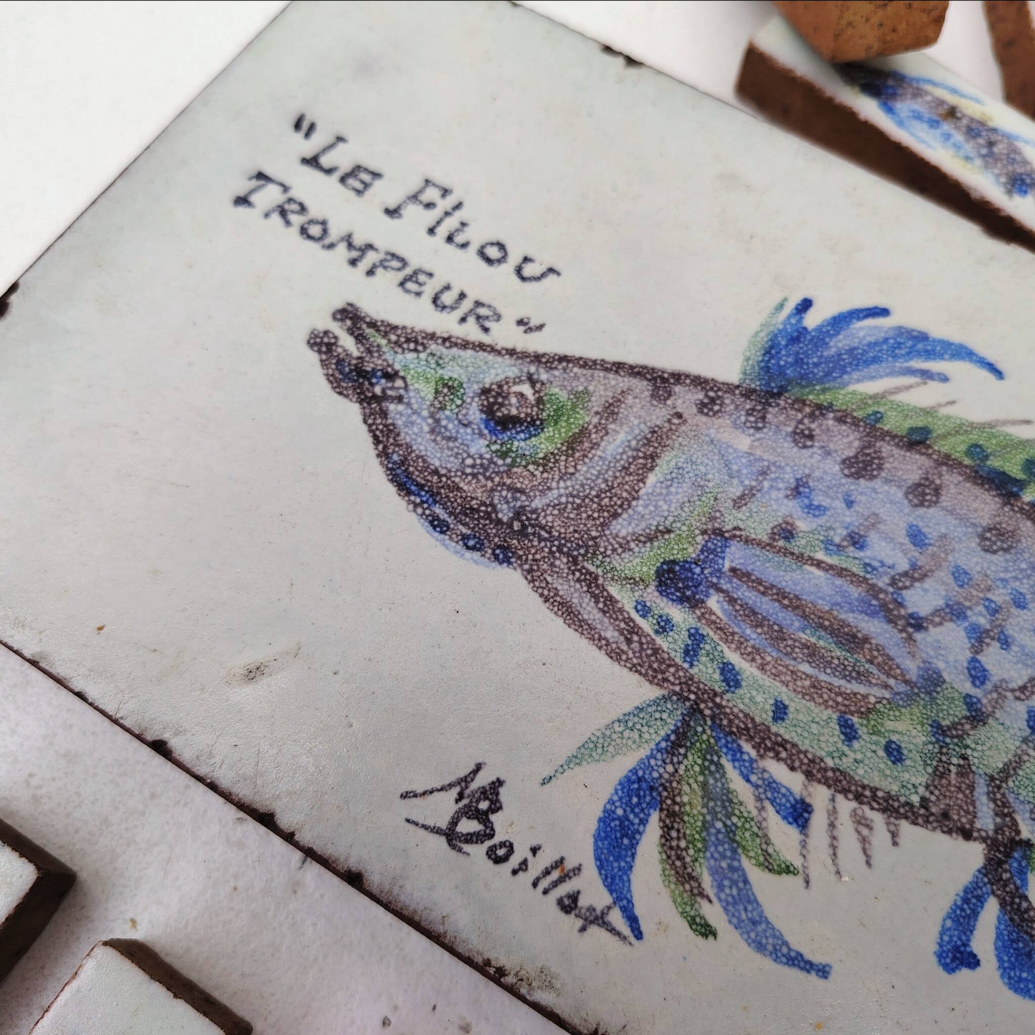 Trivet and knife rest, Michel Boillot