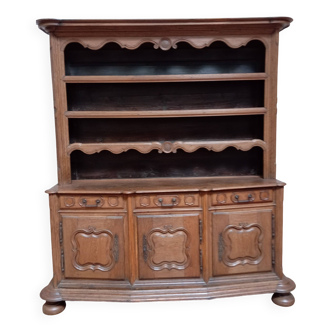 18th century oak three-door dresser
