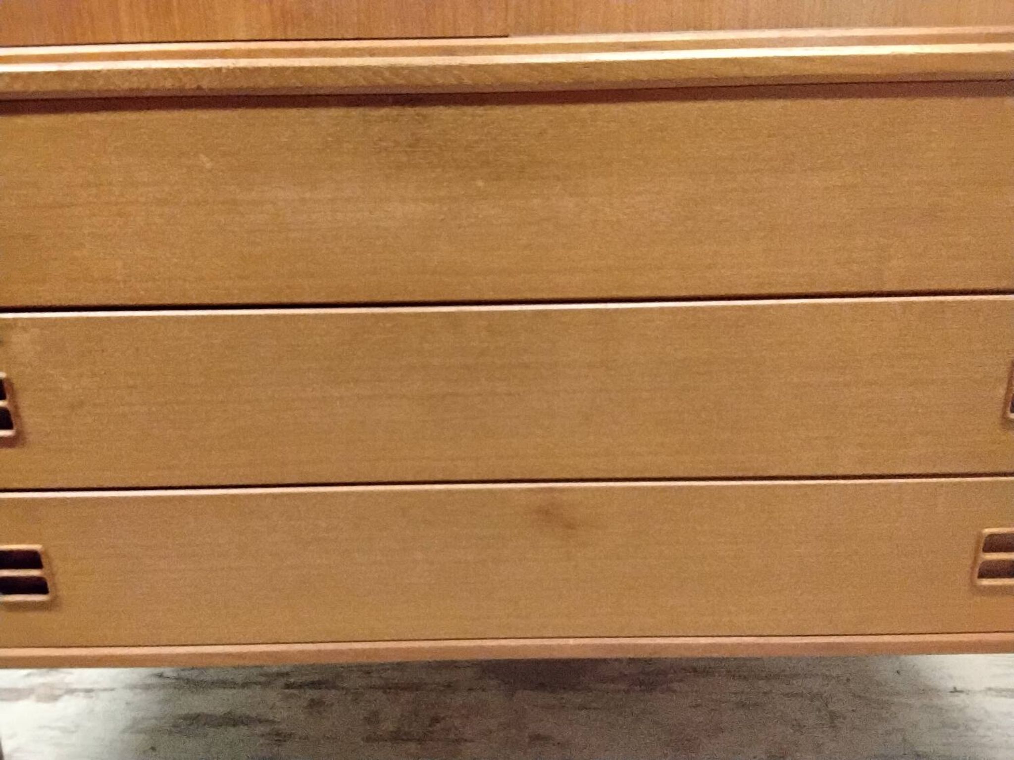 Scandinavian bookcase, chest of drawers