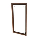 Scandinavian rosewood mirror, Sweden, 1960, 108cm x 56cm