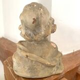 Bust of a little girl signed Gustave Van Vaerenbergh