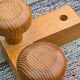 Coat rack with 3 hooks by Guillerme and Chambron
