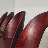 Set of 4 all-wood chairs by Antonin Suman for Tatra Nabytok
