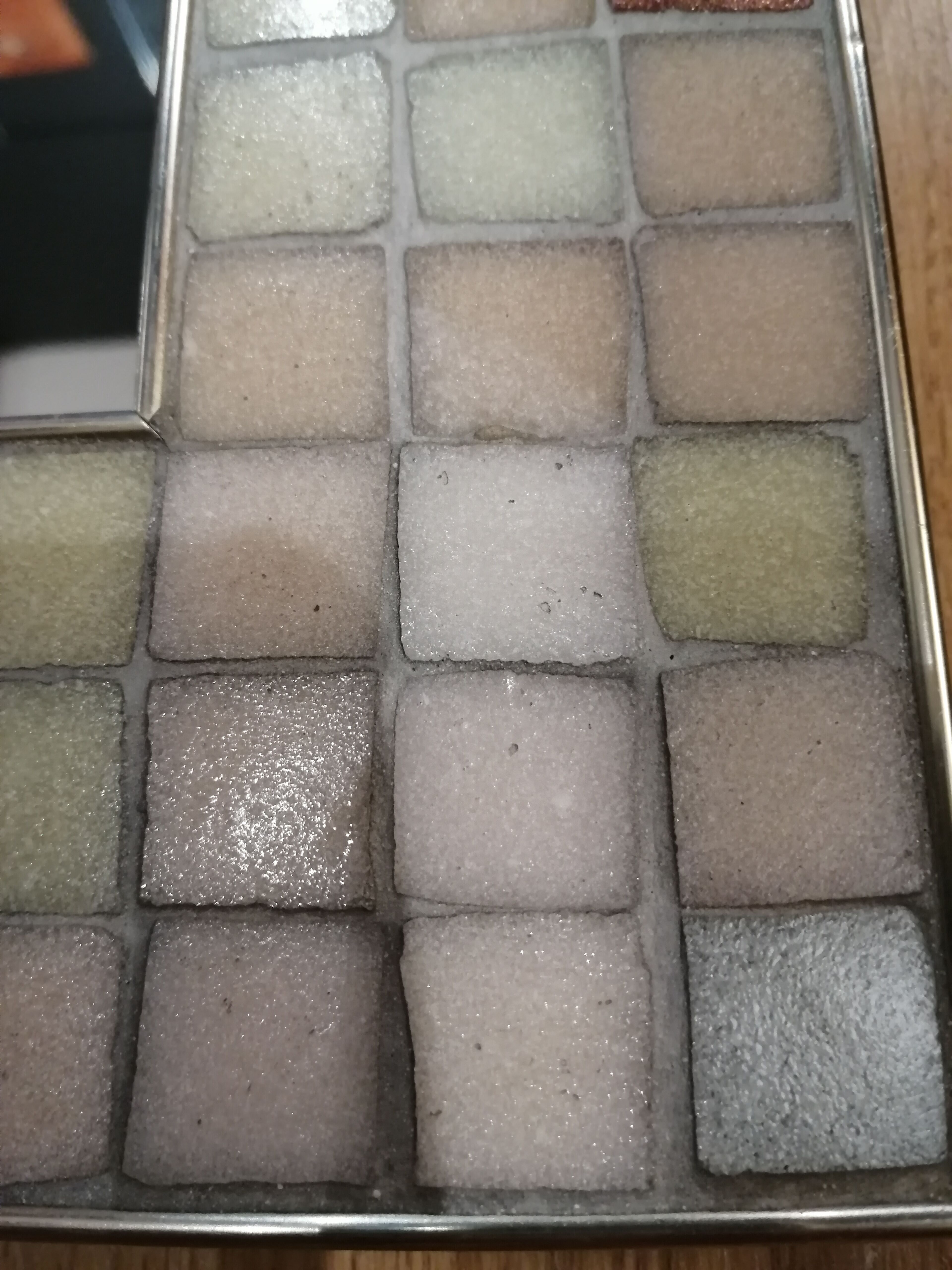 Vintage ceramic mirror