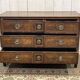 Louis XVI period chest of drawers in walnut, oak and fir, 18th century