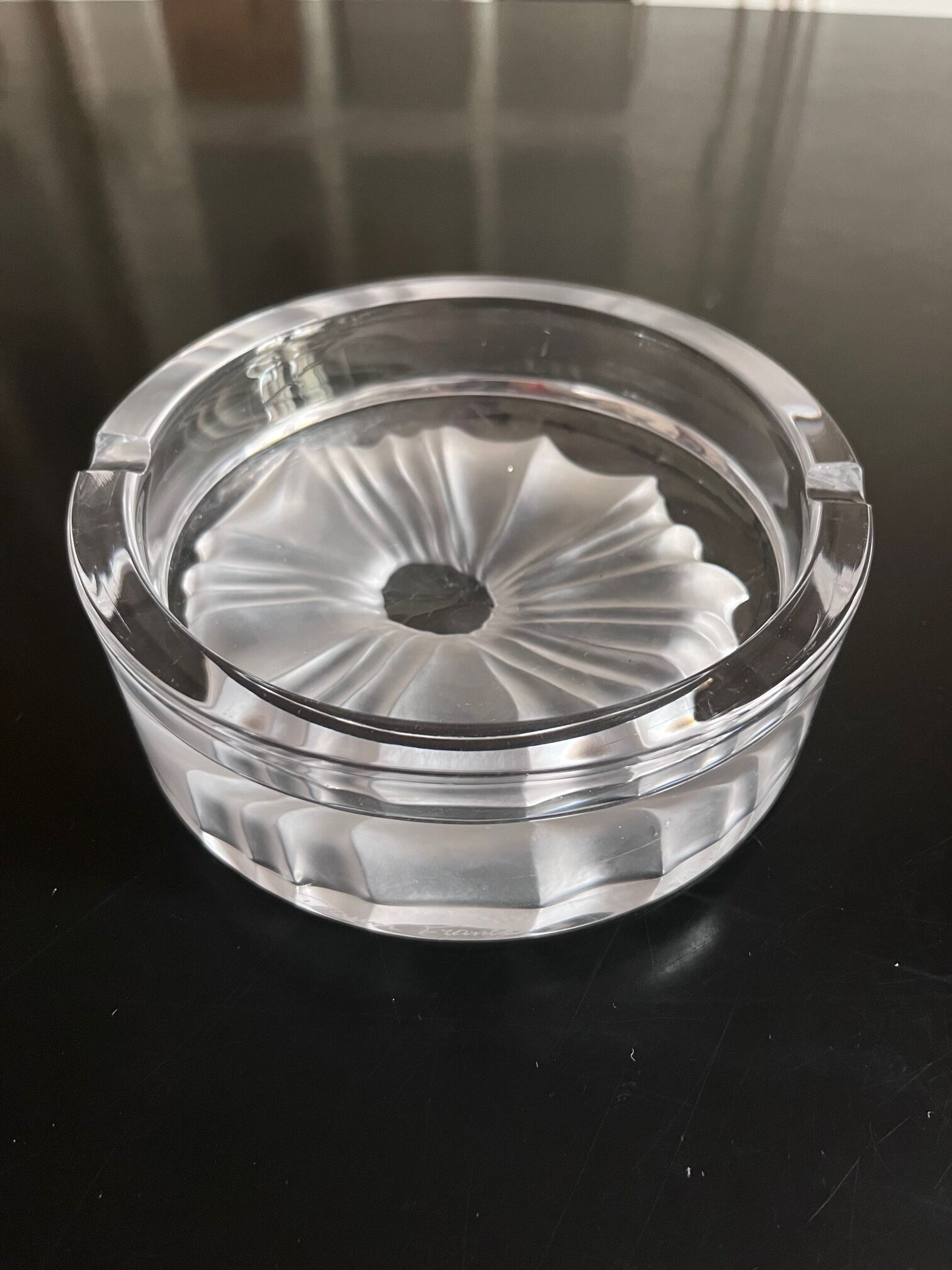 Cendrier en cristal Daum