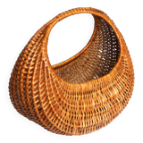 Rattan gondola basket