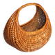 Panier gondole rotin