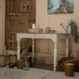 Renovated antique table