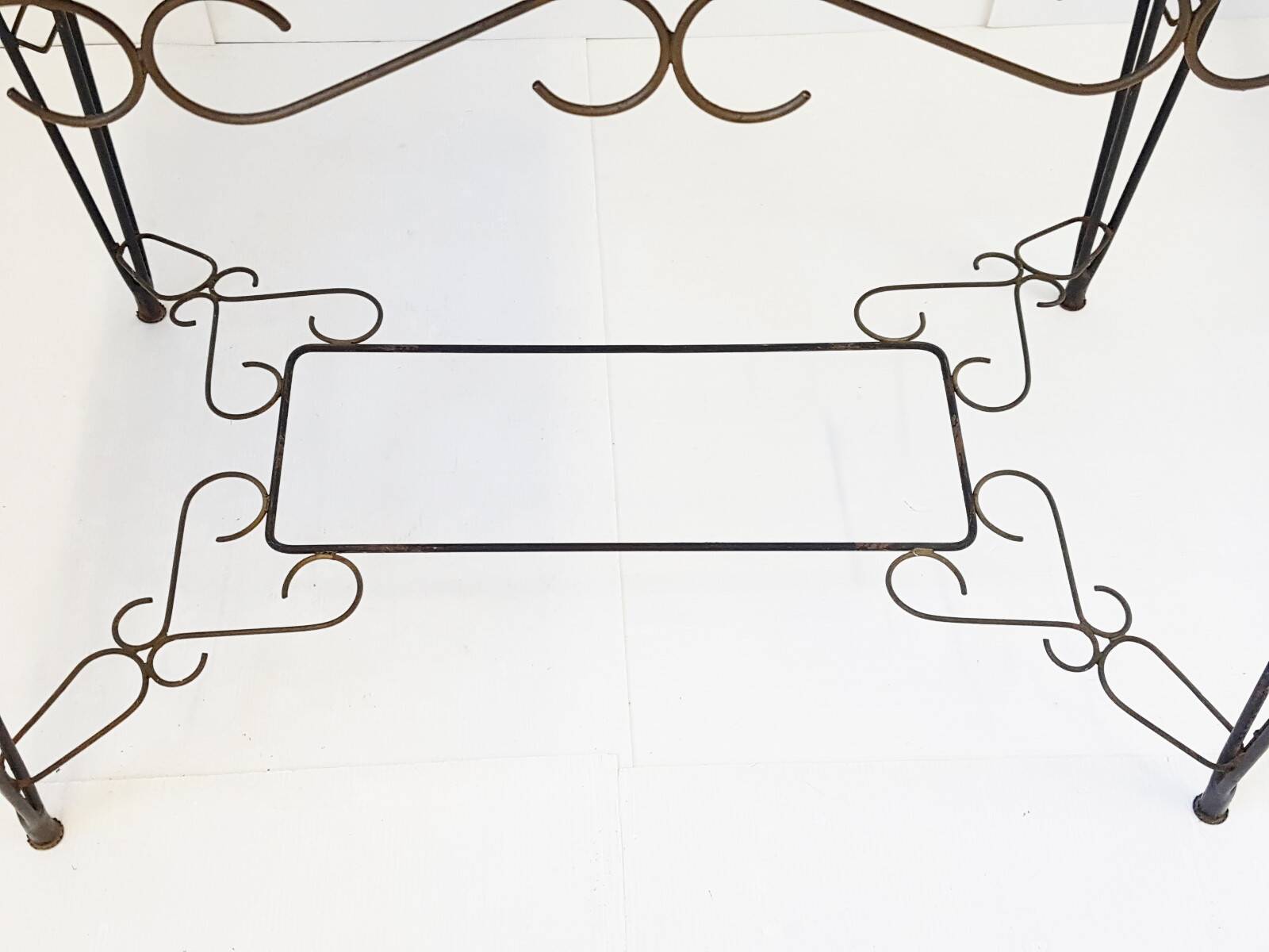 Formica table heart club diamond 1950 vintage 50s rockabilly 50's