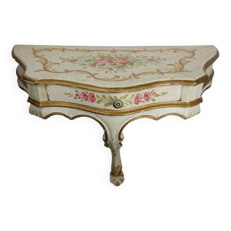 Venetian style wall console