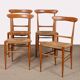 Set of 4 Italian chairs by G.B. Marangone, 1960