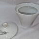 Cafetière porcelaine de Sologne et tasses