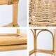 Tabouret de Bar Mid Century Vintage Boho Tabouret de Bar Chaise de Bar Bamb