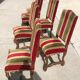 Lot de 6 chaises style Louis XIII
