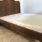 Walnut bed