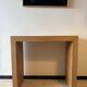 Console in oak veneer