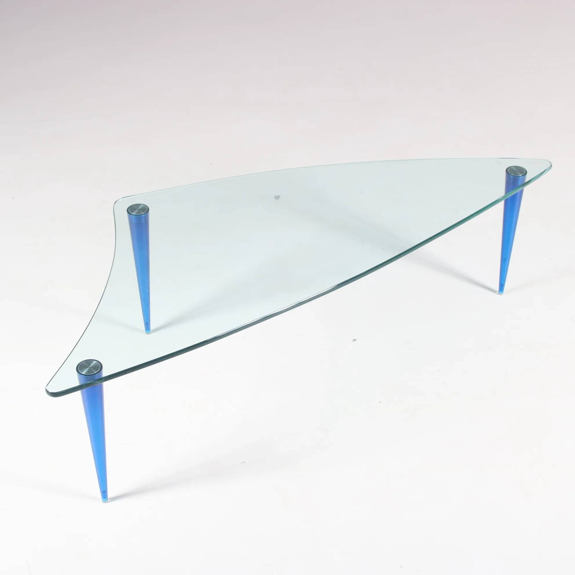 1980s “Lobachevsky” coffee table designed by Isao Hosoe for Tonelli, Italy