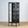 Polished iron medicine cabinet, 1920s