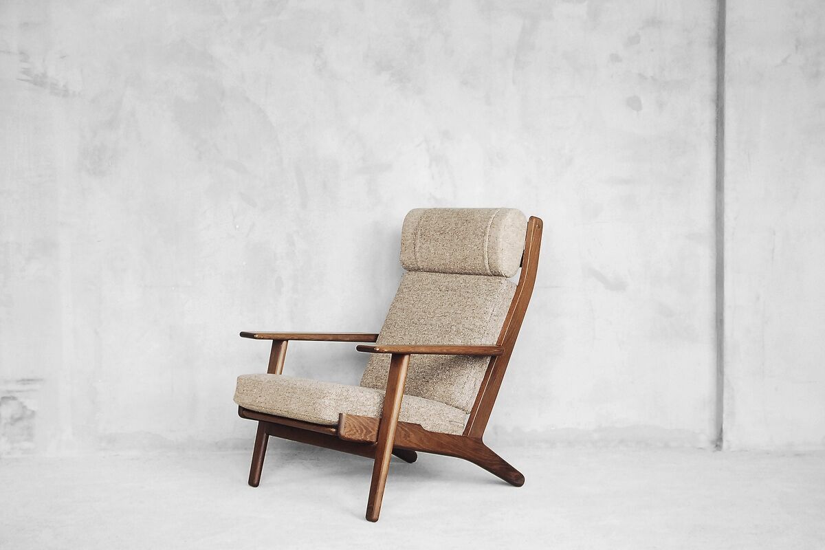 GE 290 armchair by Hans J. Wegner for Getama, 1960