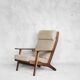 GE 290 armchair by Hans J. Wegner for Getama, 1960